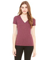 8435-Bella + Canvas-MAROON TRIBLEND-Bella + Canvas-T-Shirts-1