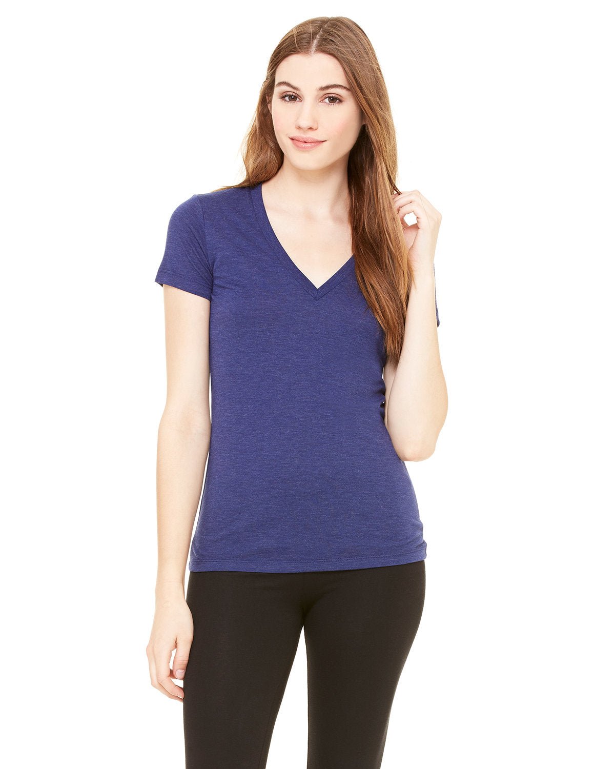 8435-Bella + Canvas-NAVY TRIBLEND-Bella + Canvas-T-Shirts-1