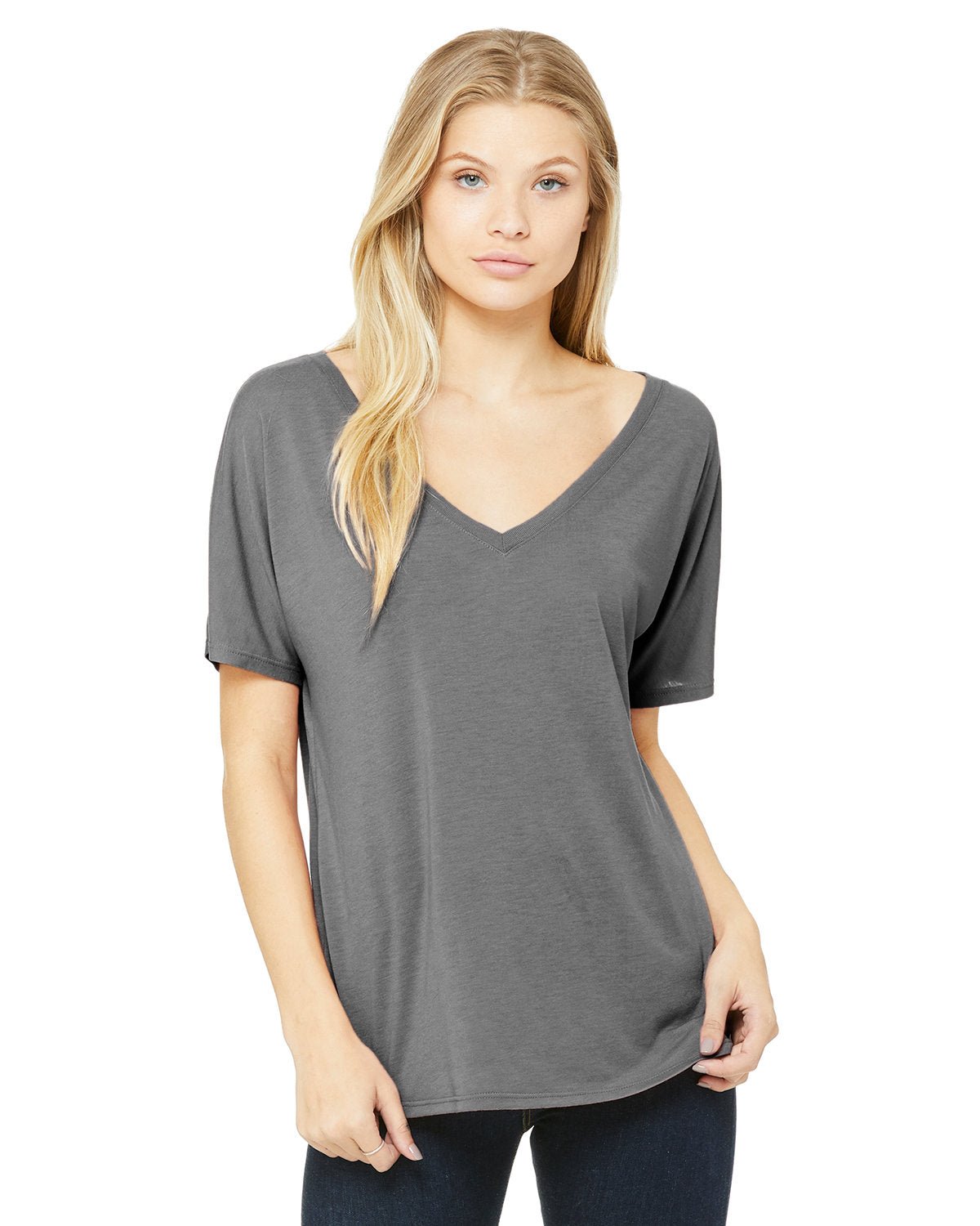 8815-Bella + Canvas-GREY TRIBLEND-Bella + Canvas-T-Shirts-1