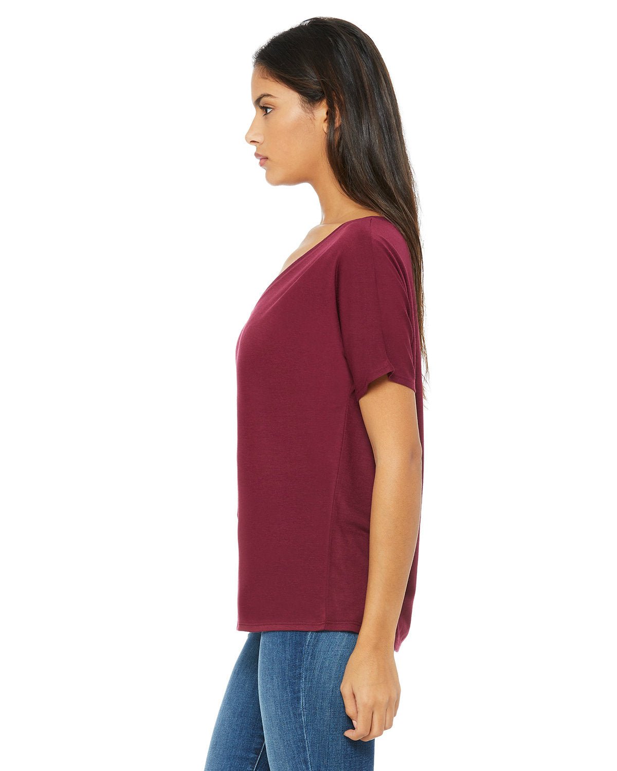 8815-Bella + Canvas-MAROON-Bella + Canvas-T-Shirts-3