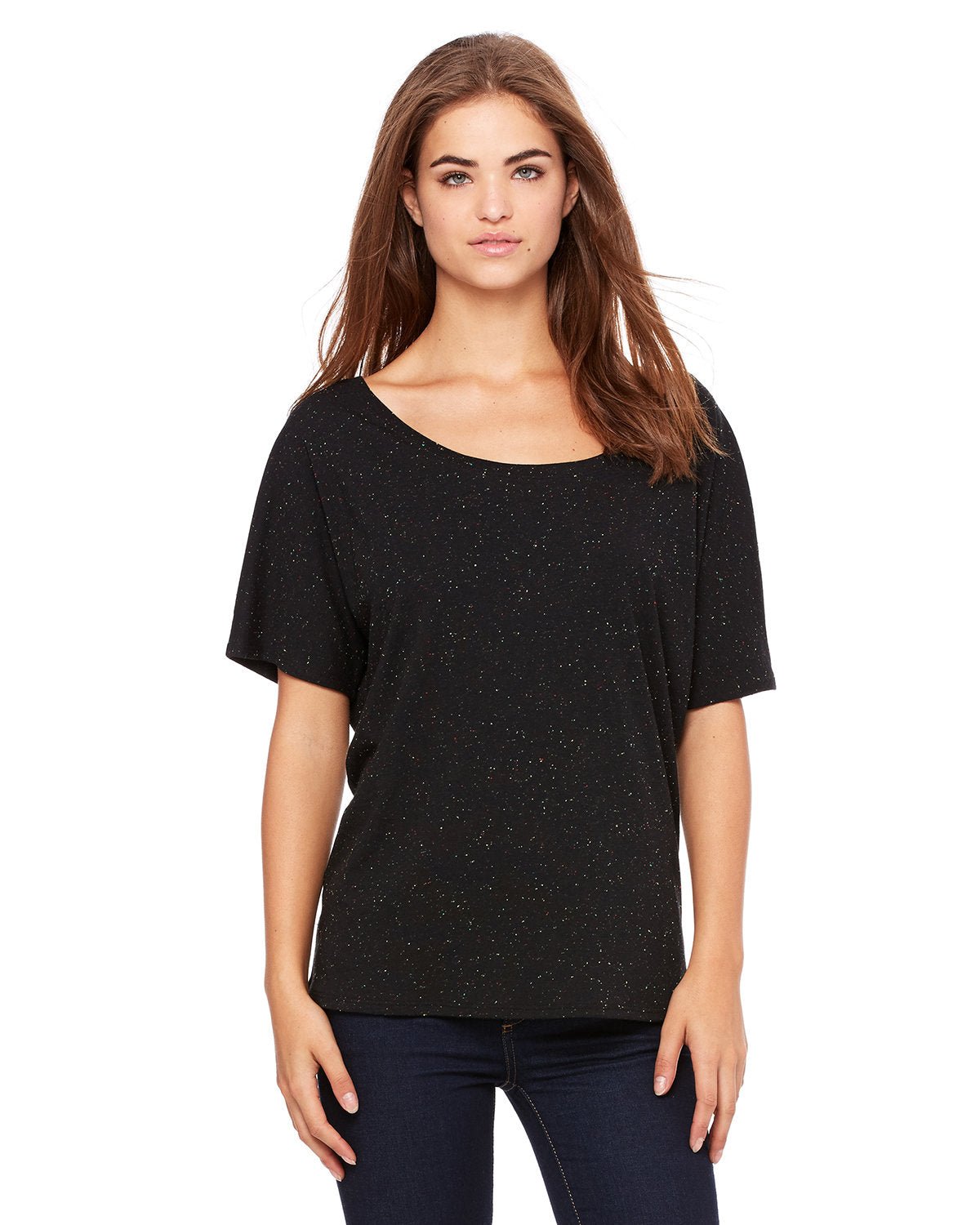 8816-Bella + Canvas-BLACK SPECKLED-Bella + Canvas-T-Shirts-1