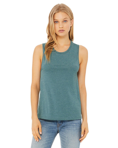 B6003-Bella + Canvas-HTHR DEEP TEAL-Bella + Canvas-T-Shirts-1