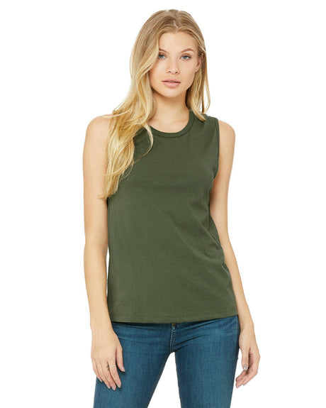 B6003-Bella + Canvas-MILITARY GREEN-Bella + Canvas-T-Shirts-1