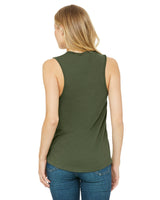 B6003-Bella + Canvas-MILITARY GREEN-Bella + Canvas-T-Shirts-2