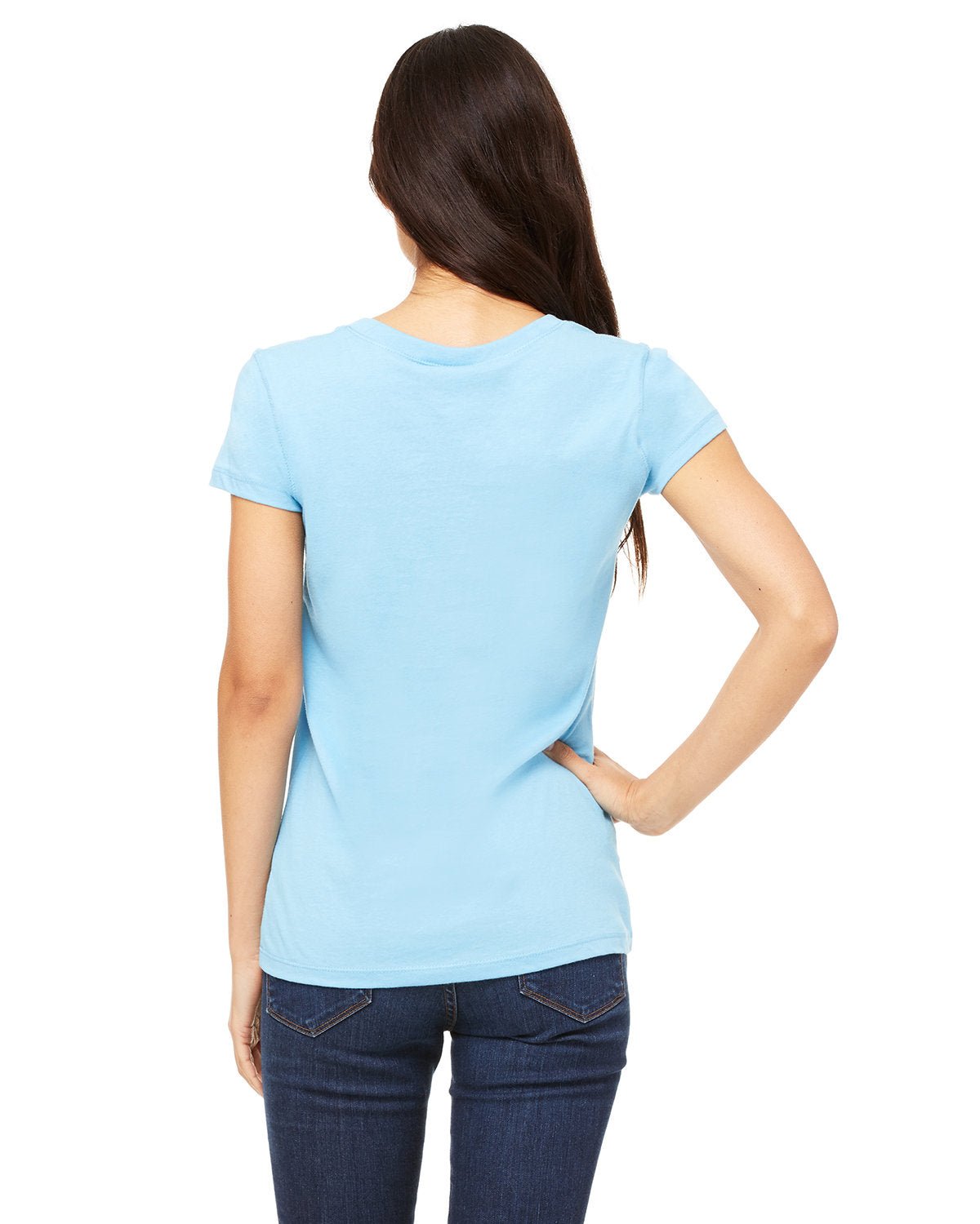 B6005-Bella + Canvas-OCEAN BLUE-Bella + Canvas-T-Shirts-2