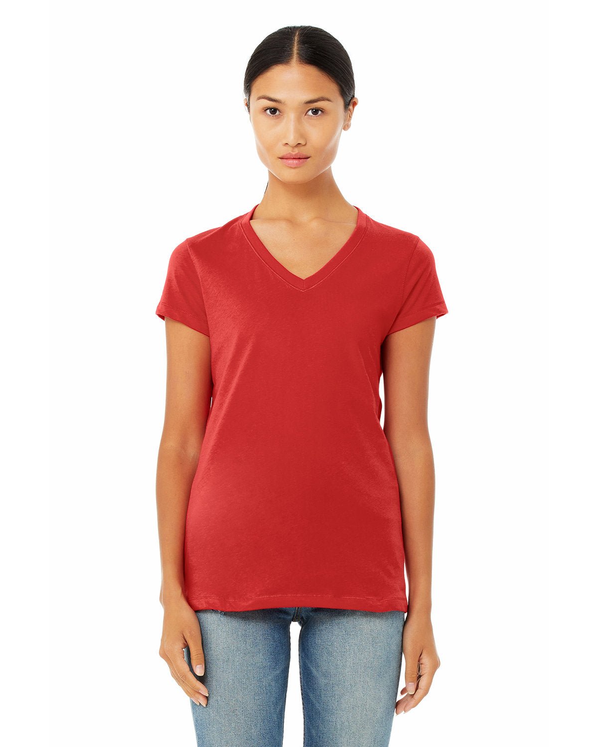 B6005-Bella + Canvas-RED-Bella + Canvas-T-Shirts-1