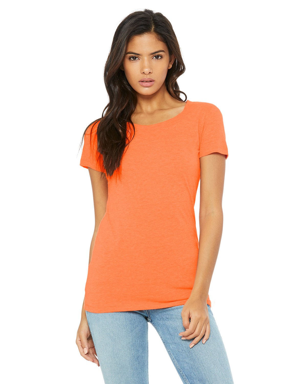 B8413-Bella + Canvas-ORANGE TRIBLEND-Bella + Canvas-T-Shirts-1