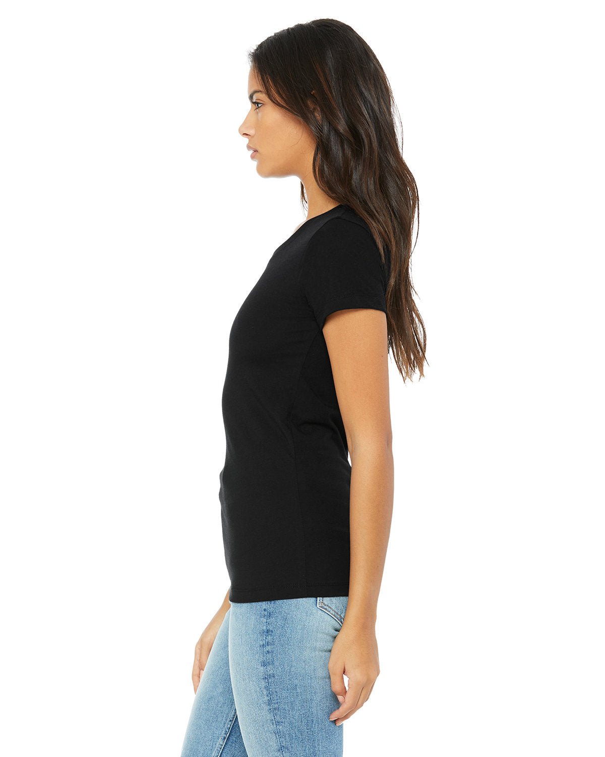 B8413-Bella + Canvas-SOLID BLK TRBLND-Bella + Canvas-T-Shirts-3