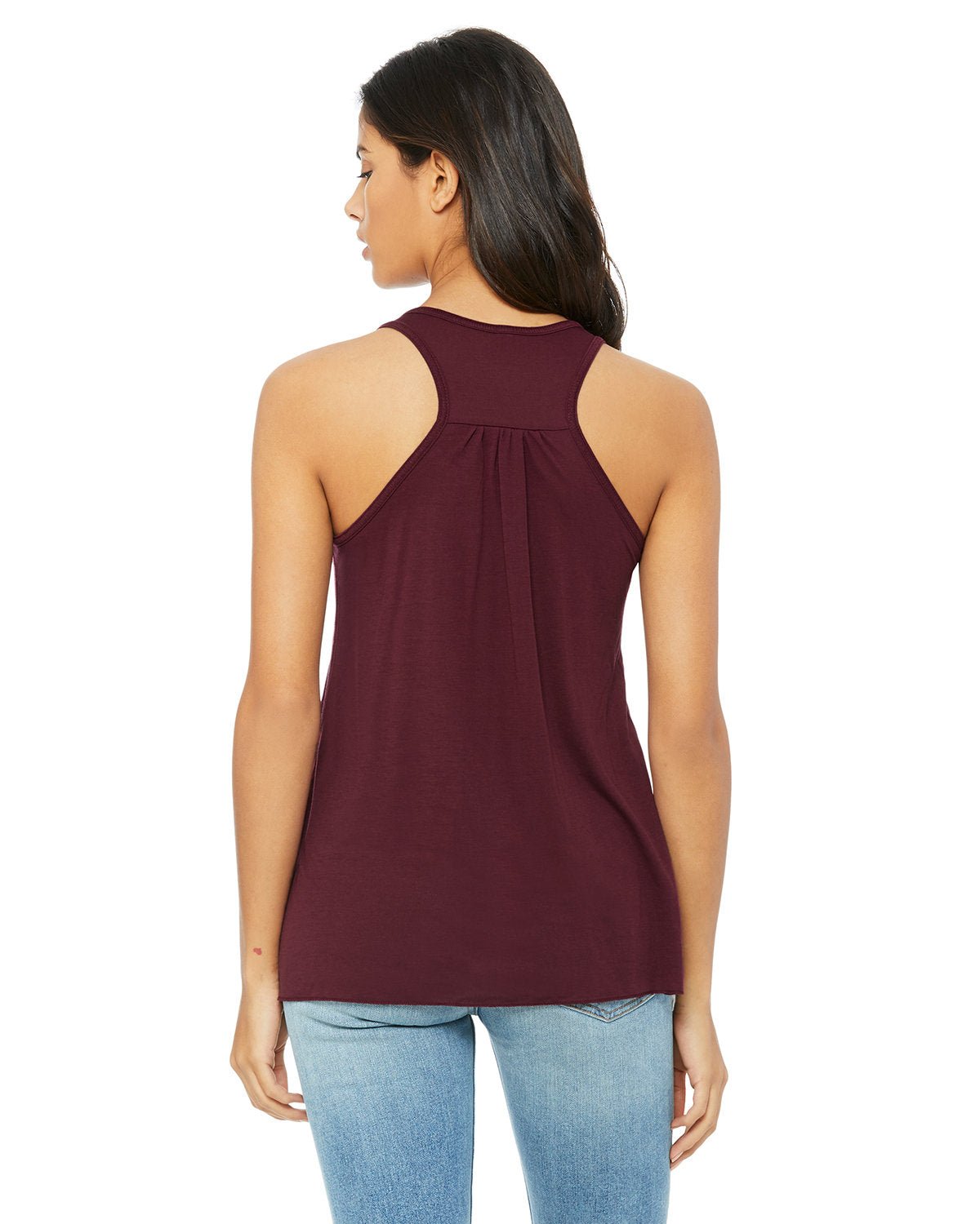 B8800-Bella + Canvas-MAROON-Bella + Canvas-T-Shirts-2