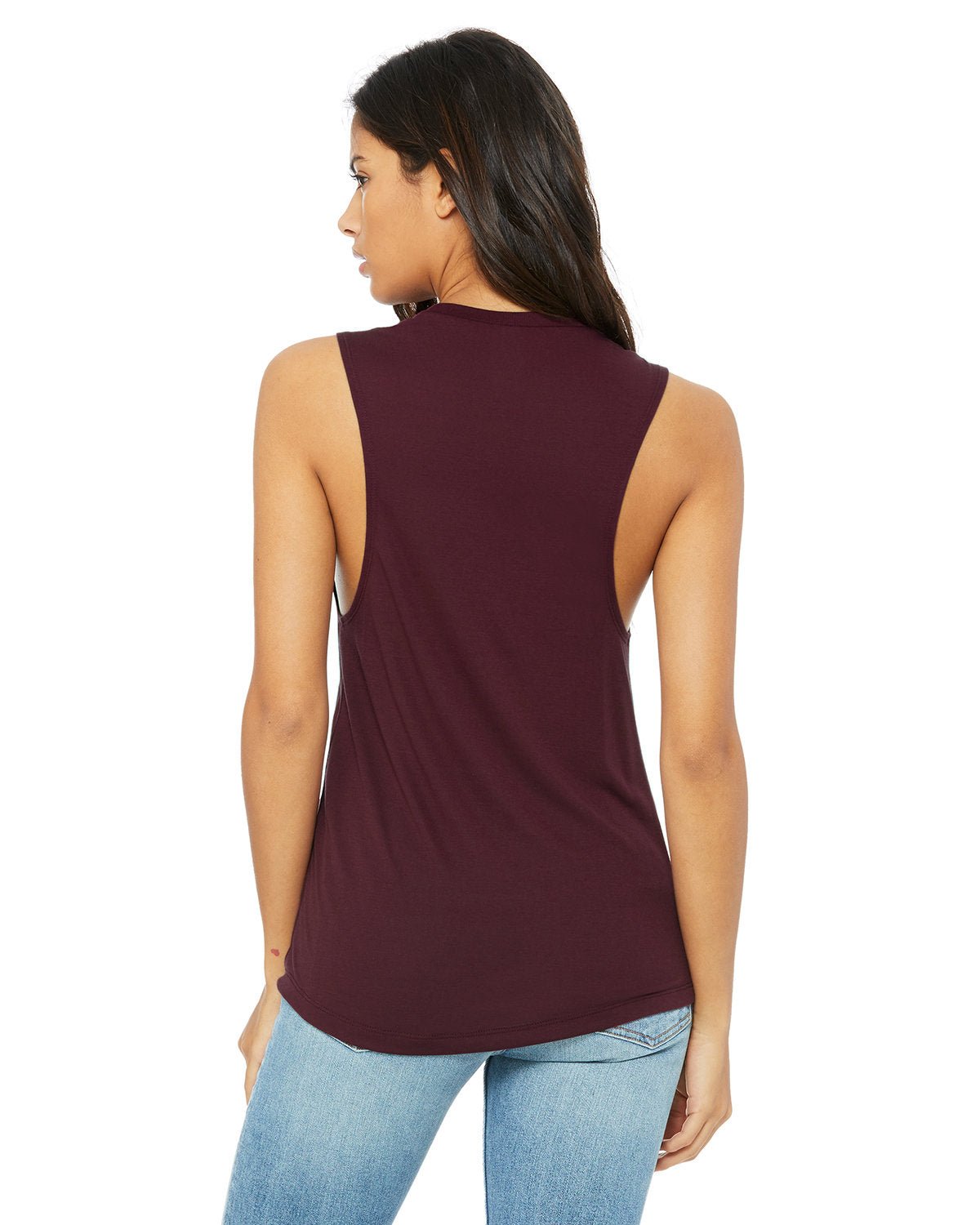 B8803-Bella + Canvas-MAROON-Bella + Canvas-T-Shirts-2