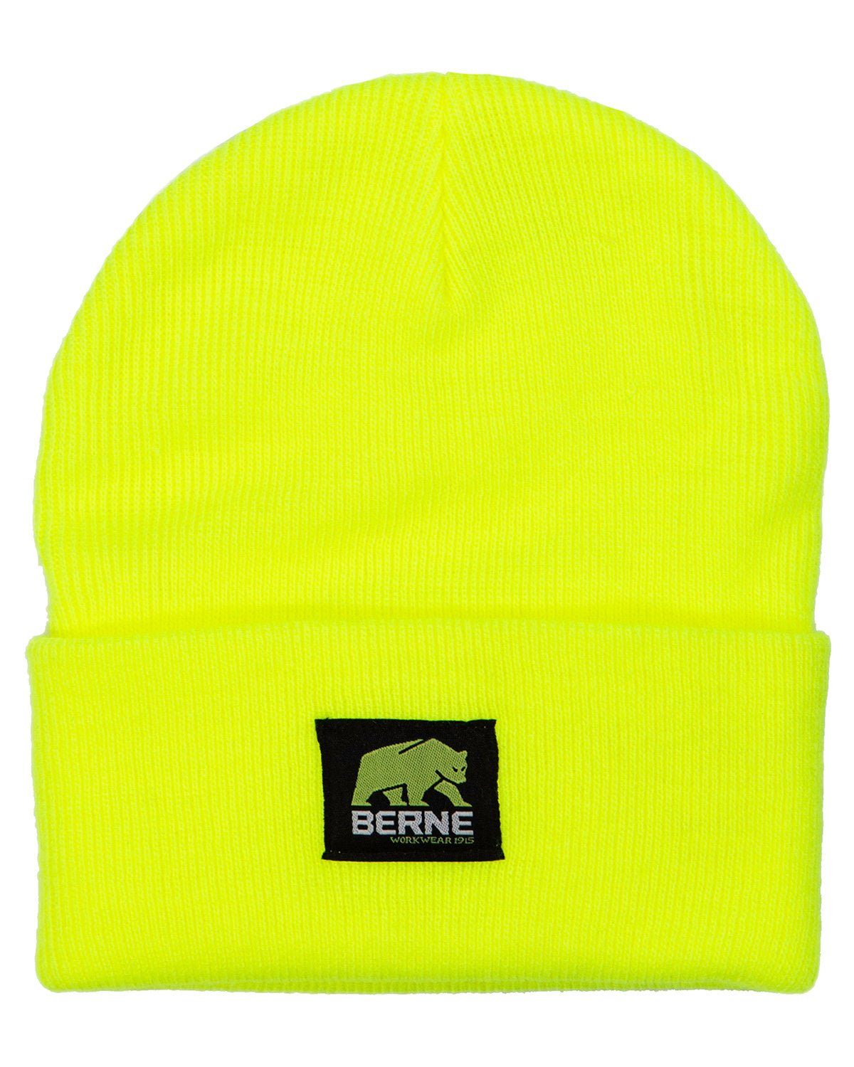 H150-Berne-HI VIS YELLOW-Berne-Headwear-1