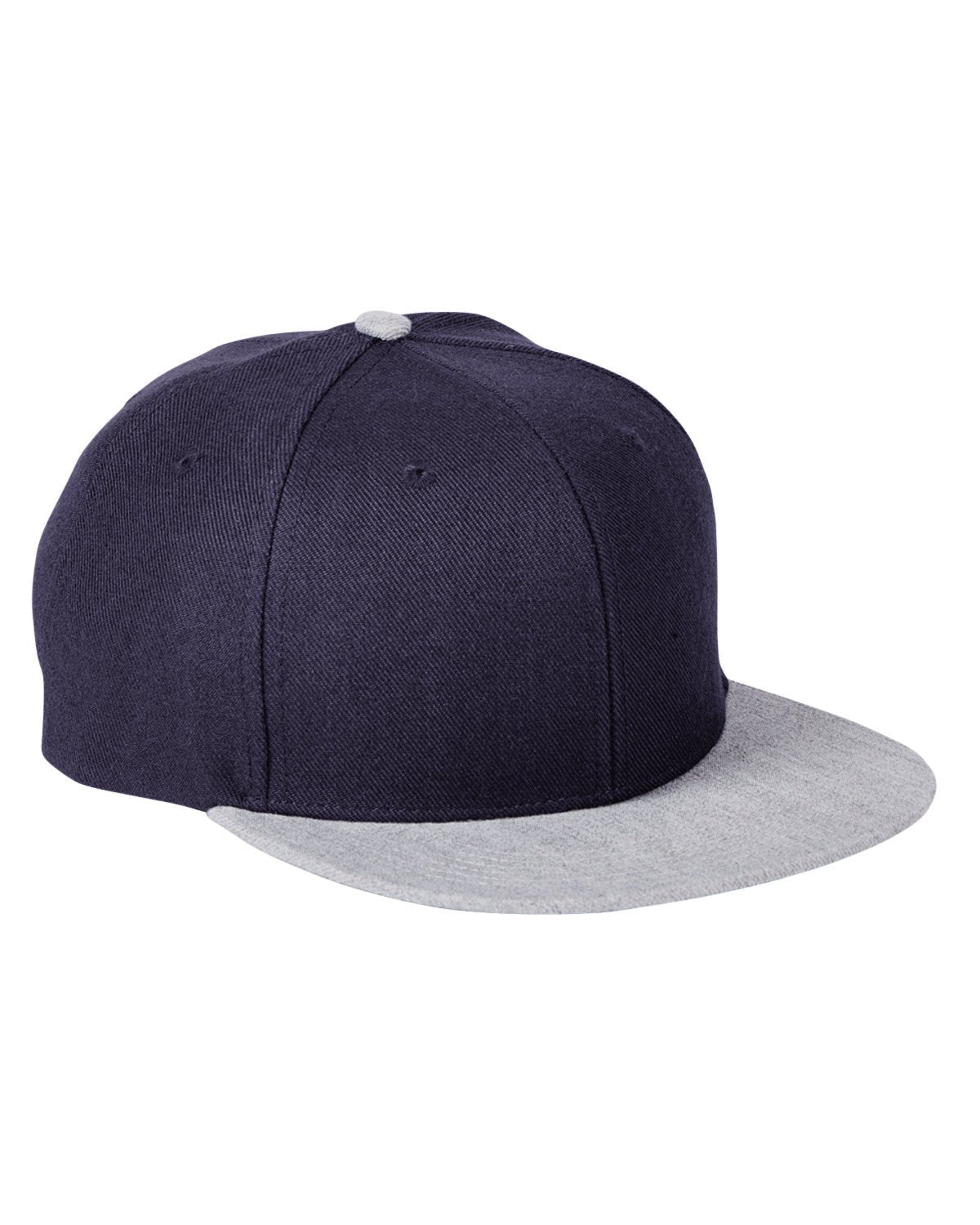 BA539-Big Accessories-NAVY/ HTHR GRAY-Big Accessories-Headwear-1