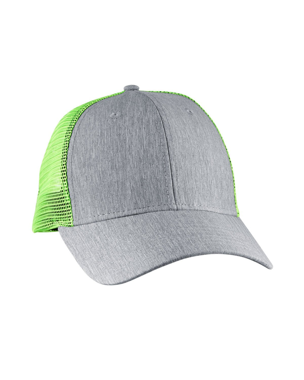 BA540-Big Accessories-LT GRY/ NEON GRN-Big Accessories-Headwear-1