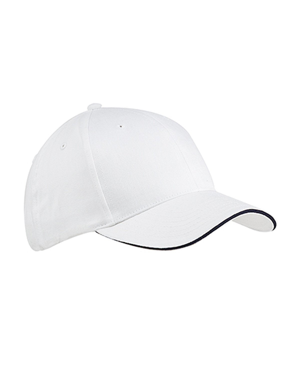 BX004-Big Accessories-WHITE/ NAVY-Big Accessories-Headwear-1