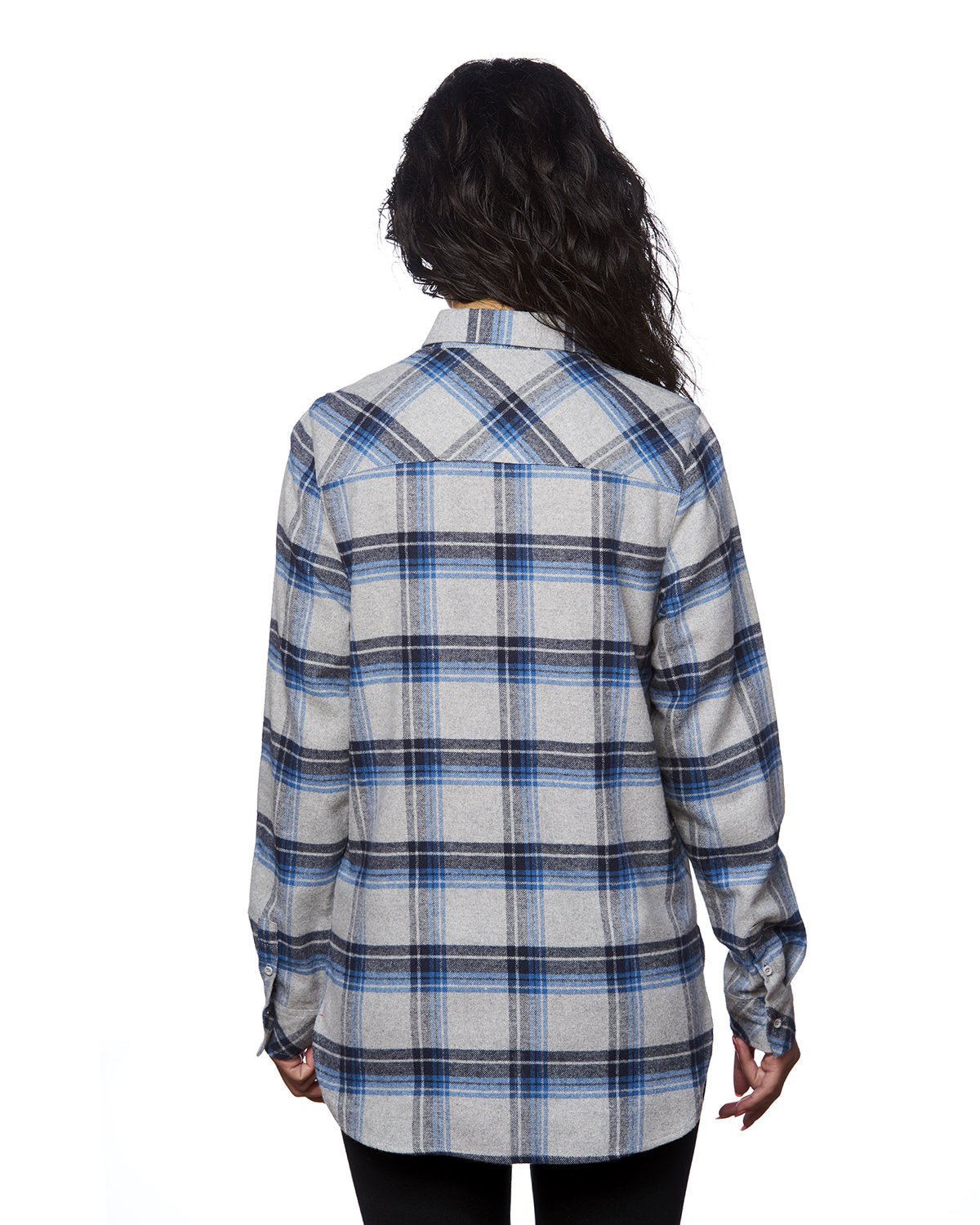 B5210-Burnside-GREY/ BLUE-Burnside-Woven Shirts-2