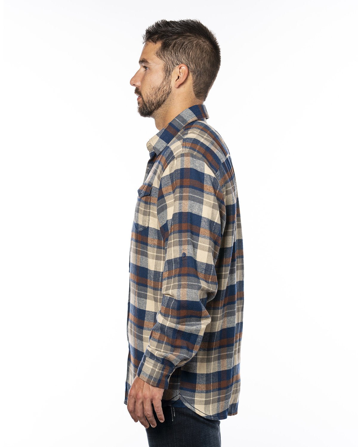 B8210-Burnside-BROWN-Burnside-Woven Shirts-3