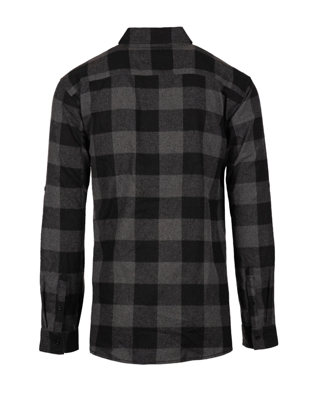 B8210-Burnside-CHARCOAL/ BLACK-Burnside-Woven Shirts-2