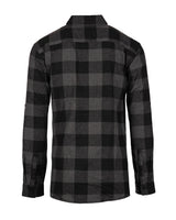 B8210-Burnside-CHARCOAL/ BLACK-Burnside-Woven Shirts-2