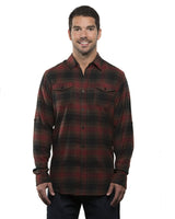 B8210-Burnside-CRIMSON-Burnside-Woven Shirts-1