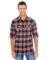 B8210-Burnside-RED-Burnside-Woven Shirts-1