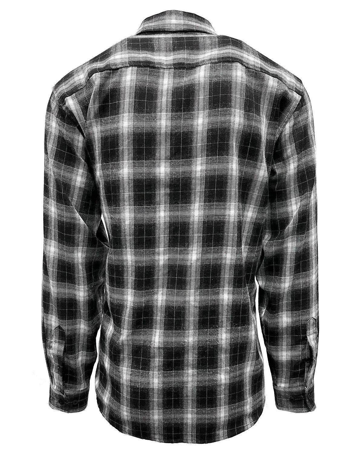 B8220-Burnside-BLACK/ WHITE-Burnside-Woven Shirts-2