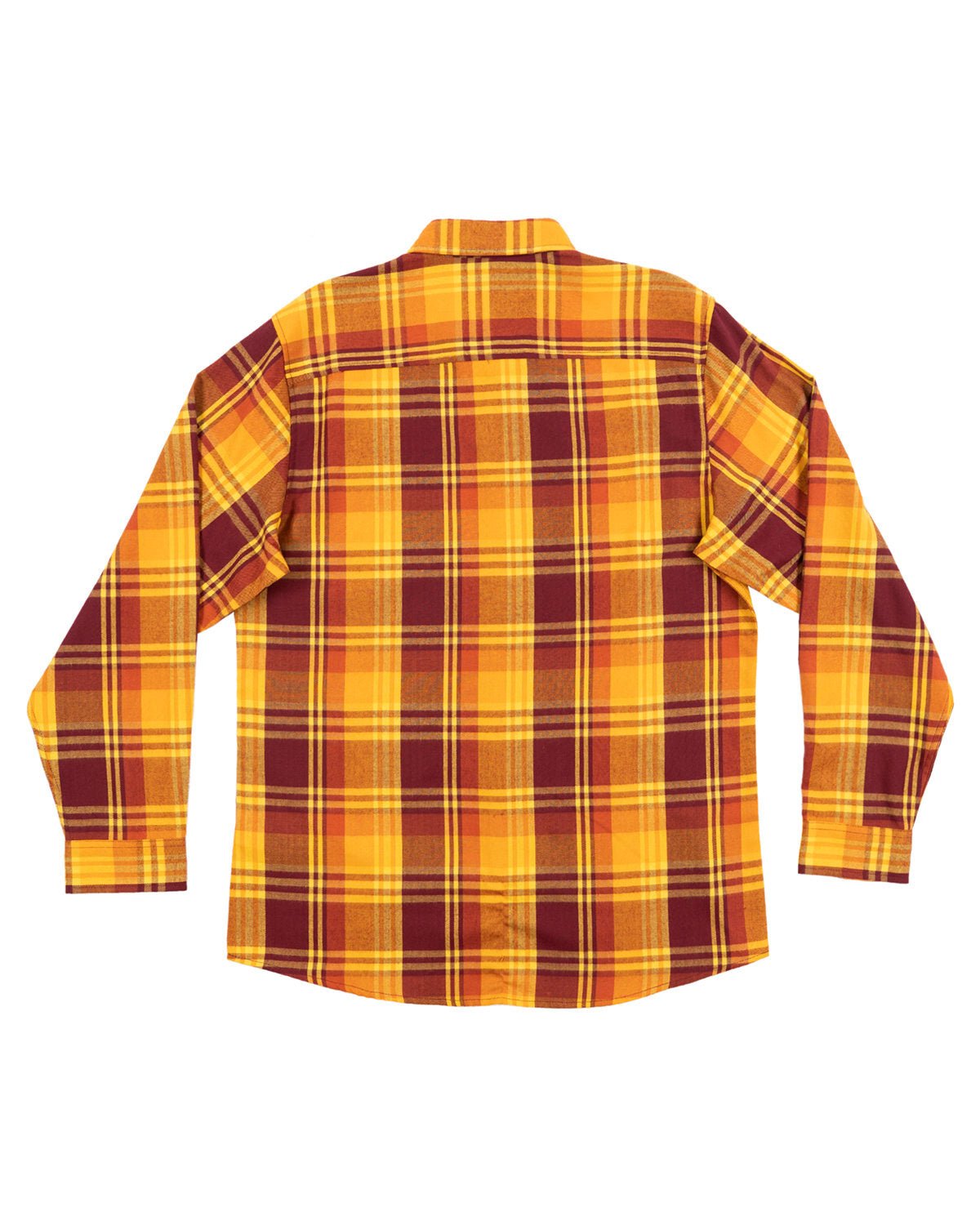 B8220-Burnside-CARDINAL/ GOLD-Burnside-Woven Shirts-2