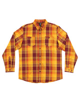 B8220-Burnside-CARDINAL/ GOLD-Burnside-Woven Shirts-1