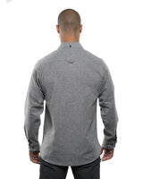 BU8200-Burnside-HEATHER GREY-Burnside-Woven Shirts-2