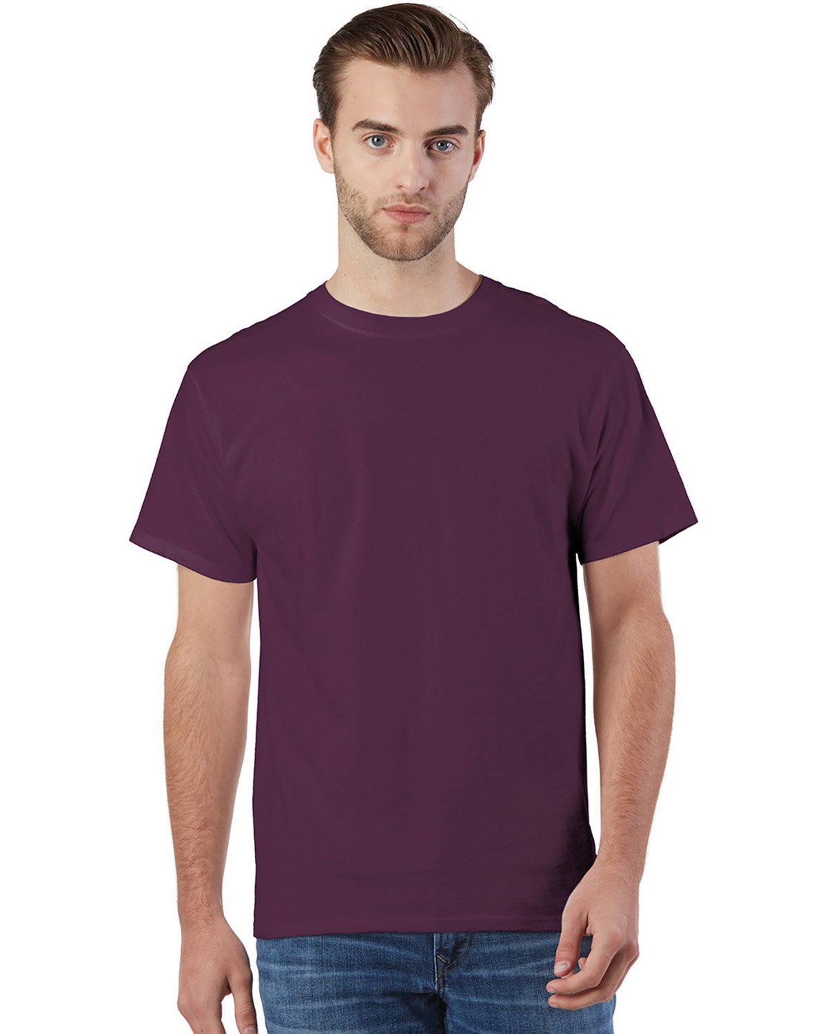 CP10-Champion-MAROON-Champion-T-Shirts-1