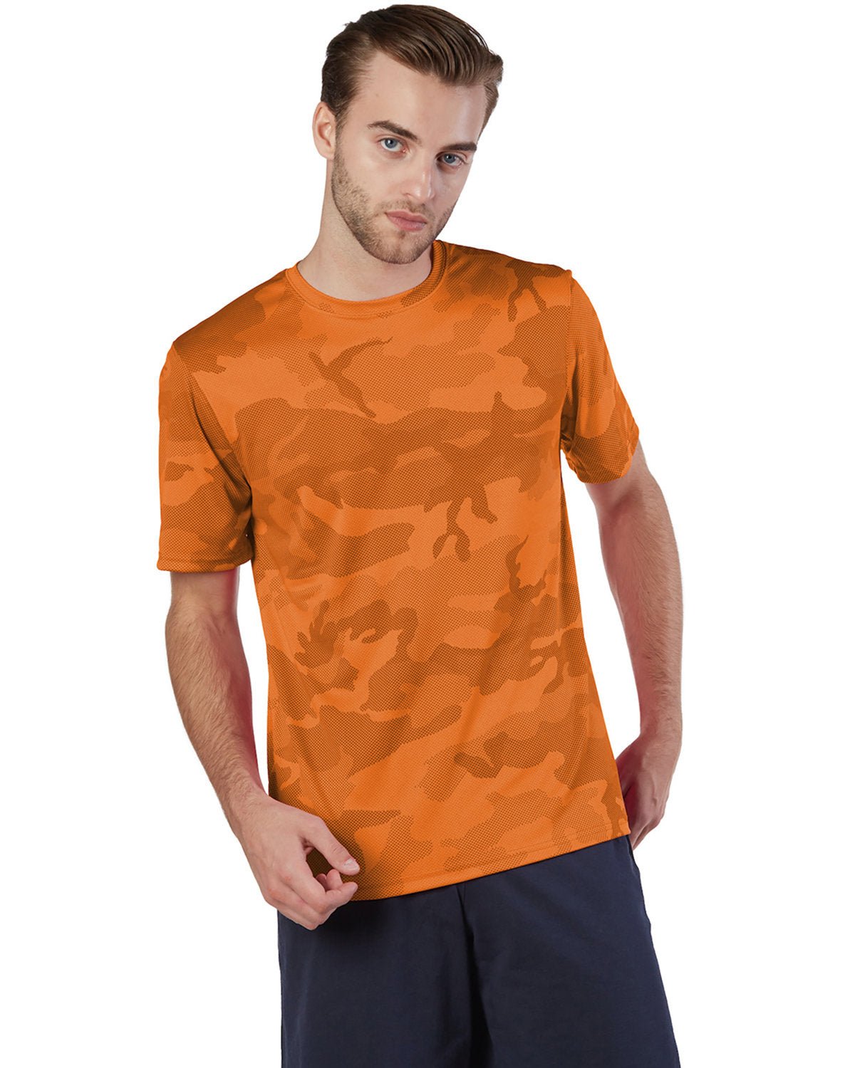 CW22-Champion-SFTY ORANGE CAMO-Champion-T-Shirts-1