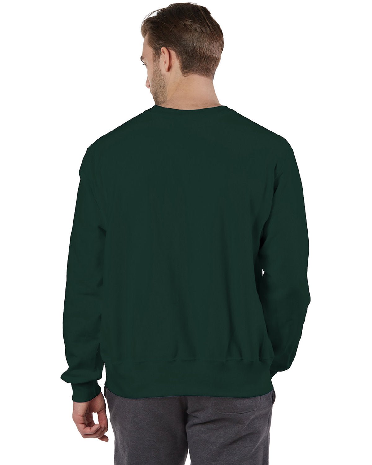 Champion sweater dark green white hotsell