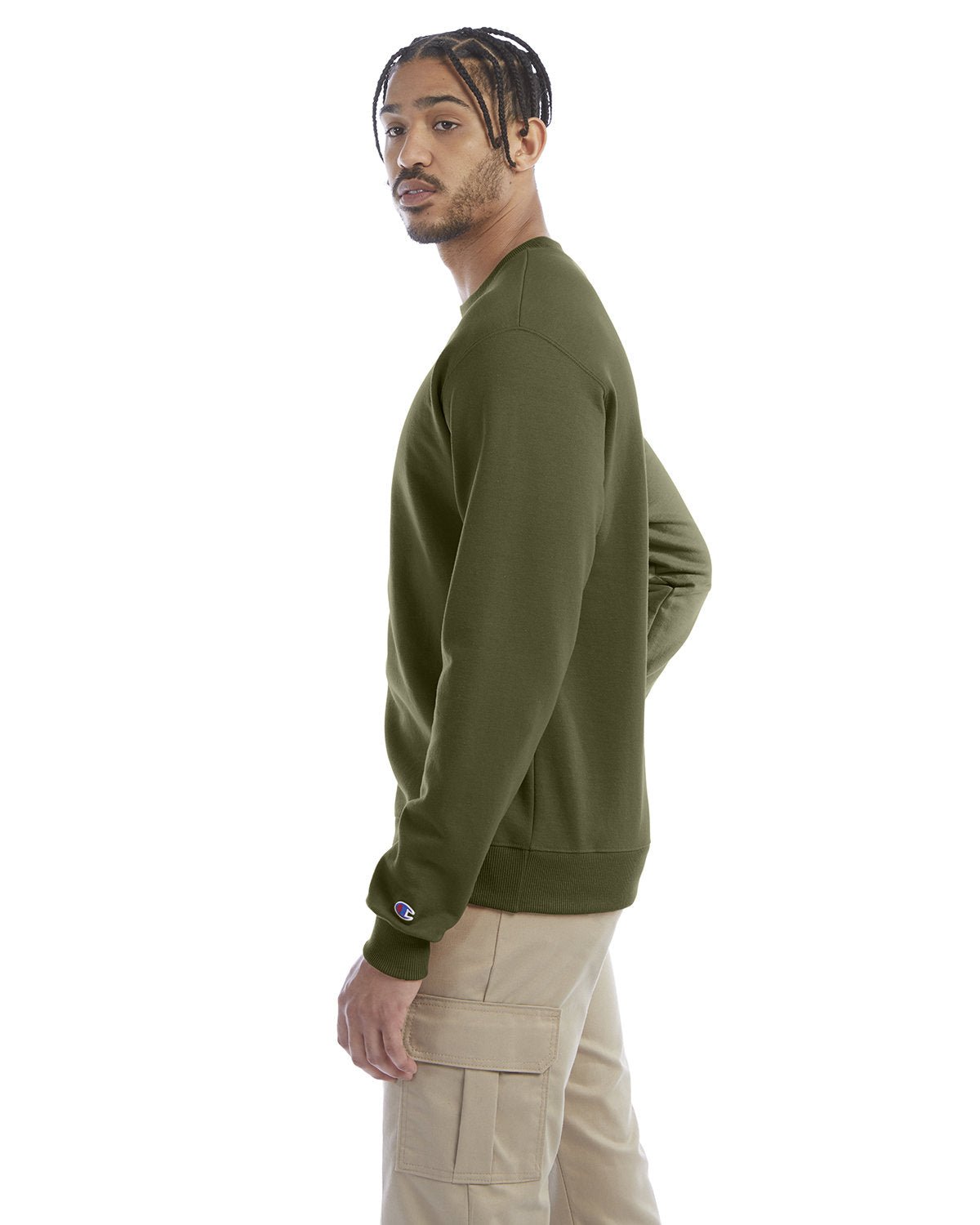 S600-Champion-FRESH OLIVE-Champion-Sweatshirts-3