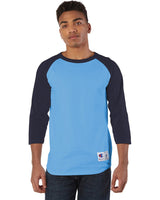 T1397-Champion-LIGHT BLUE/ NAVY-Champion-T-Shirts-1