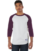 T1397-Champion-WHITE/ MAROON-Champion-T-Shirts-1