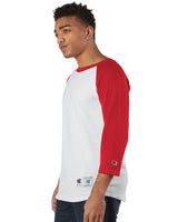 T1397-Champion-WHITE/ SCARLET-Champion-T-Shirts-3