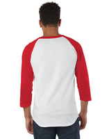 T1397-Champion-WHITE/ SCARLET-Champion-T-Shirts-2