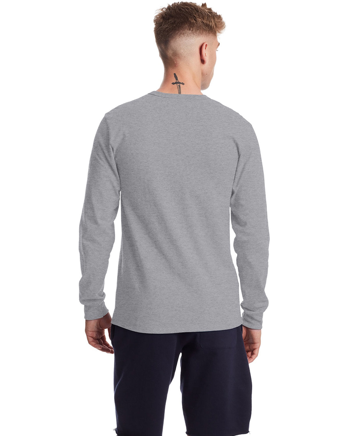 T453-Champion-OXFORD GRAY-Champion-T-Shirts-2