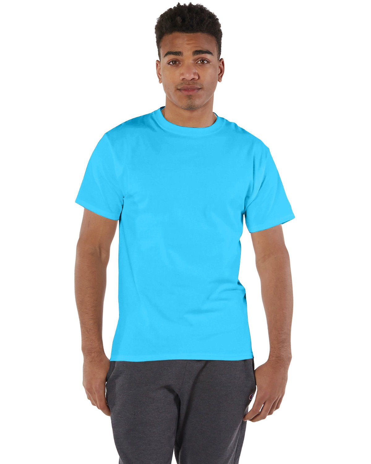 T525C-Champion-BLUE LAGOON-Champion-T-Shirts-1