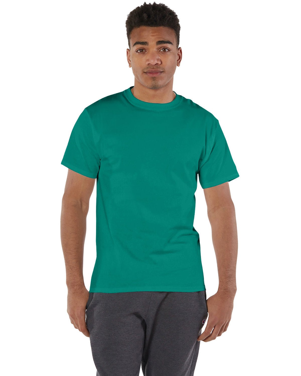 T525C-Champion-EMERALD GREEN-Champion-T-Shirts-1