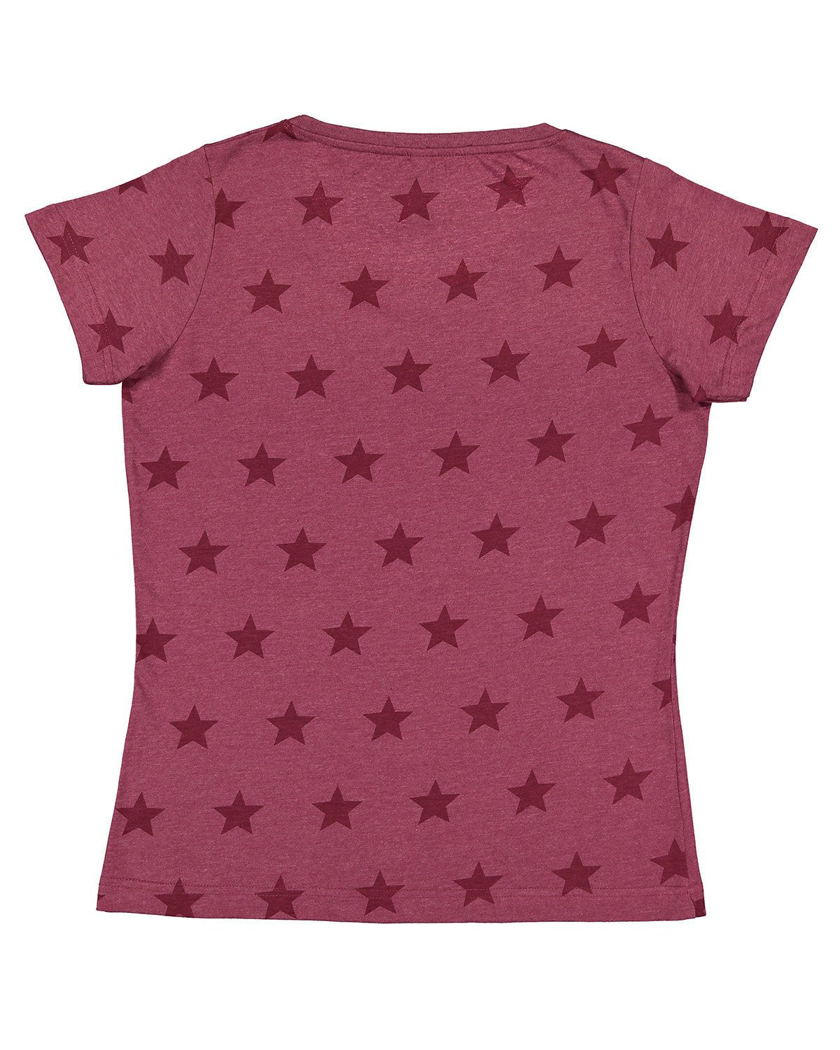 3629-Code Five-BURGUNDY STAR-Code Five-T-Shirts-2