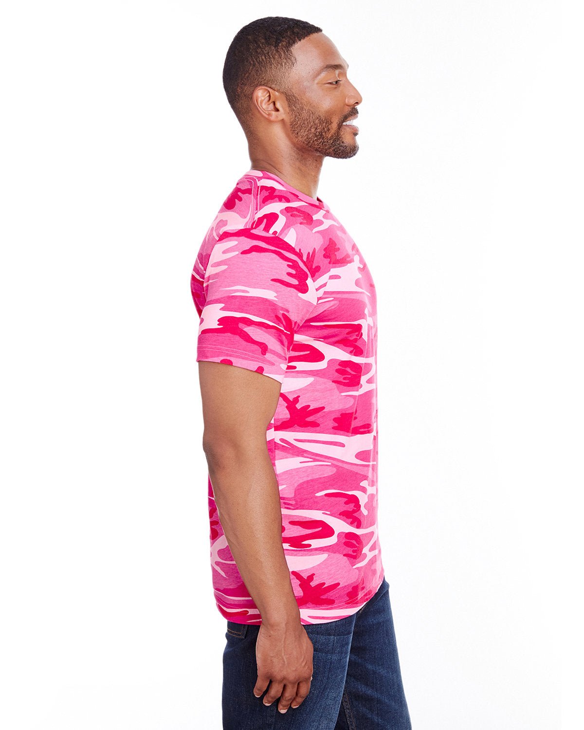 3907-Code Five-PINK WOODLAND-Code Five-T-Shirts-3