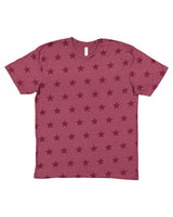 3929-Code Five-BURGUNDY STAR-Code Five-T-Shirts-1