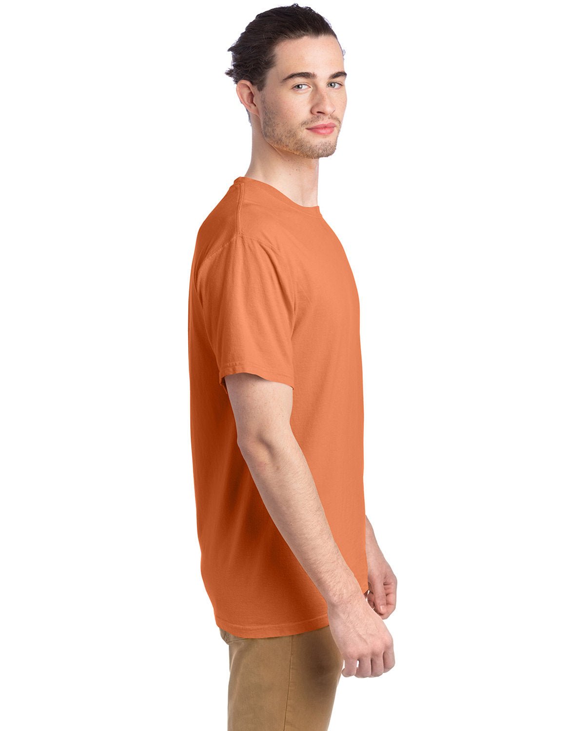 GDH100-ComfortWash by Hanes-HORIZON ORANGE-ComfortWash by Hanes-T-Shirts-3