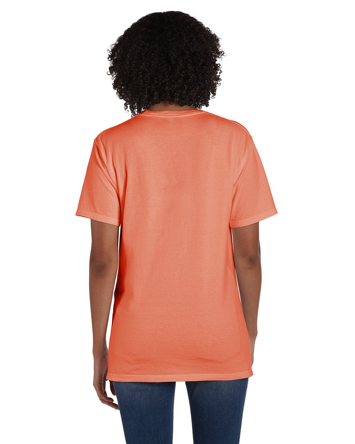 GDH150-ComfortWash by Hanes-HORIZON ORANGE-ComfortWash by Hanes-T-Shirts-2