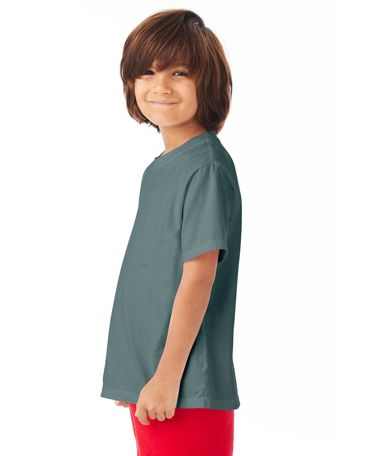 GDH175-ComfortWash by Hanes-CYPRESS GREEN-ComfortWash by Hanes-T-Shirts-3