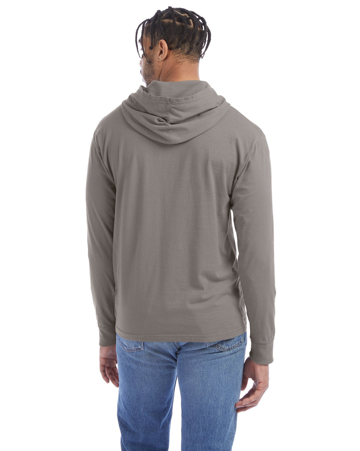 GDH280-ComfortWash by Hanes-CONCRETE GRAY-ComfortWash by Hanes-Sweatshirts-2