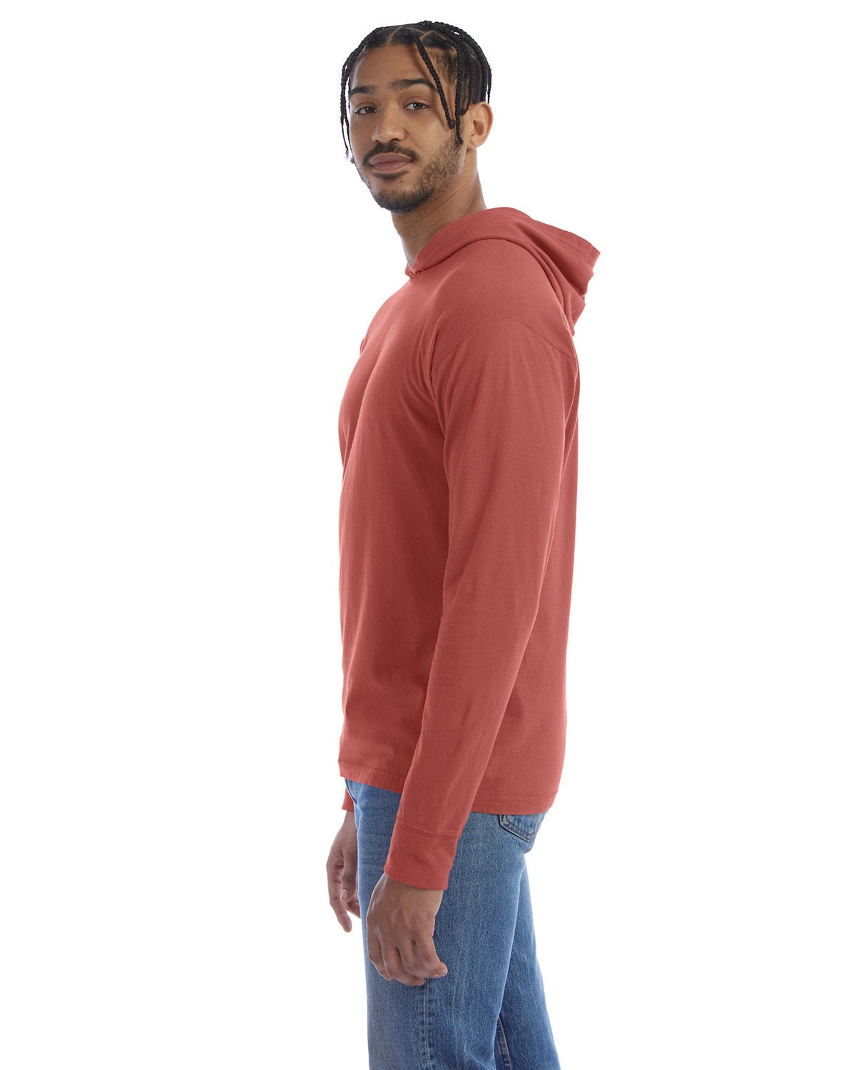 GDH280-ComfortWash by Hanes-NANTUCKET RED-ComfortWash by Hanes-Sweatshirts-3