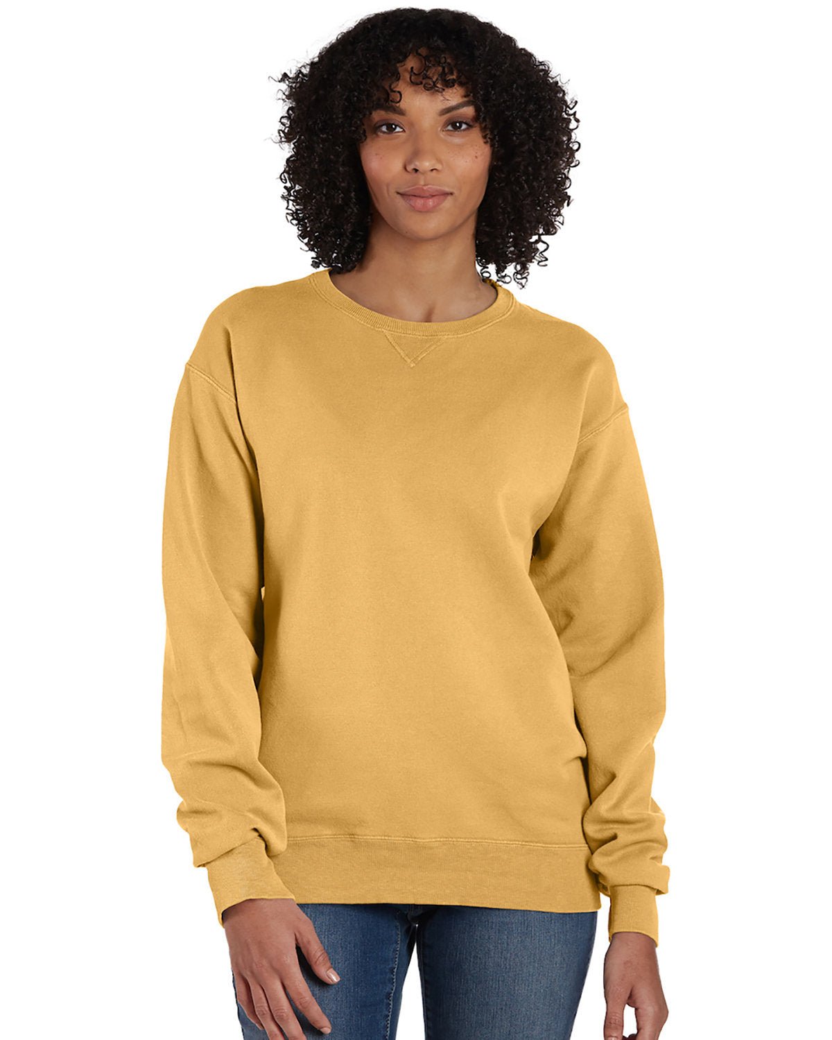 GDH400-ComfortWash by Hanes-ARTISAN GOLD-ComfortWash by Hanes-Sweatshirts-1