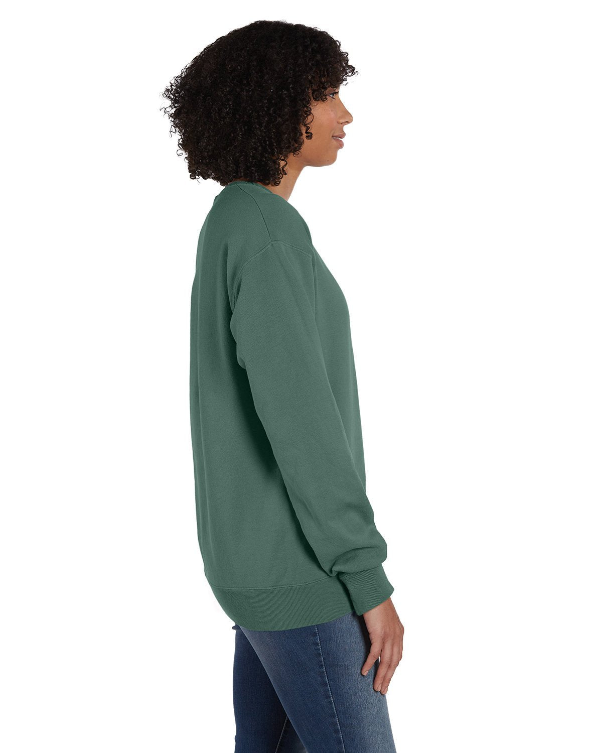 GDH400-ComfortWash by Hanes-CYPRESS GREEN-ComfortWash by Hanes-Sweatshirts-3