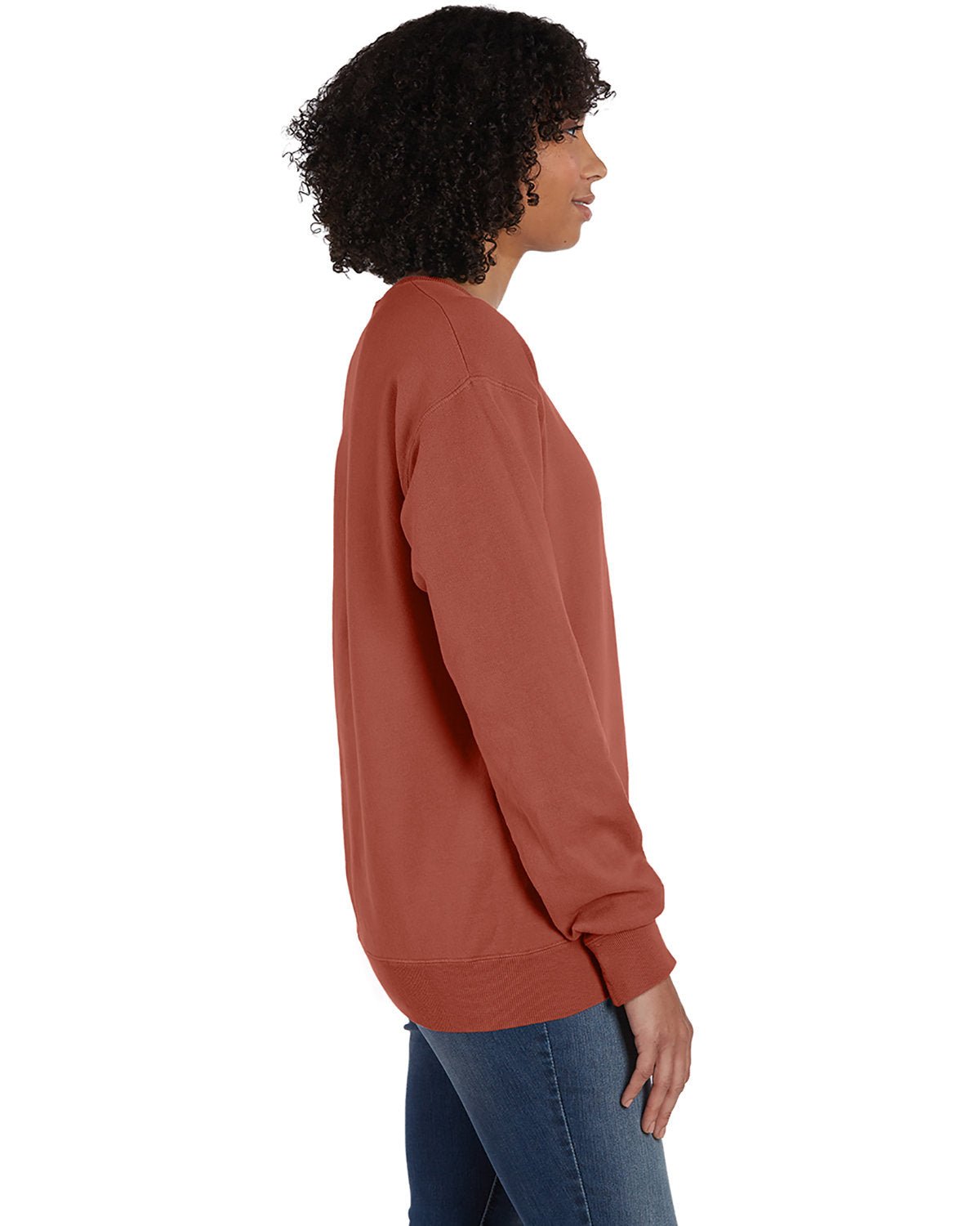 GDH400-ComfortWash by Hanes-NANTUCKET RED-ComfortWash by Hanes-Sweatshirts-3